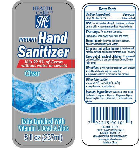 Instant Hand Sanitizer - Clear